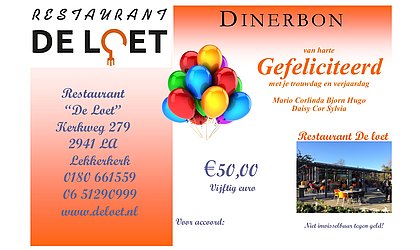 Cadeaubon leuk om te geven